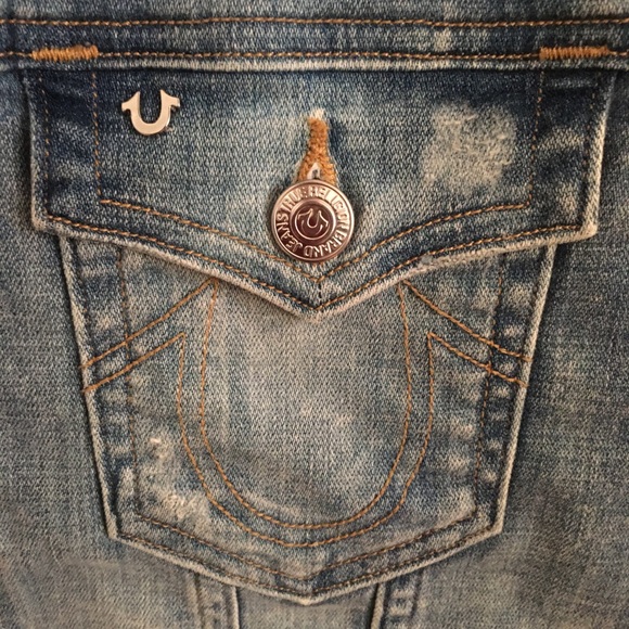 True Religion Jean Vest - EUC - Shelby Western - Picture 5 of 8